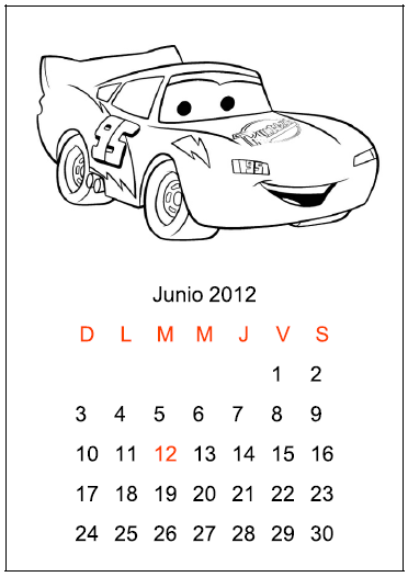 Featured image of post Calendario Infantil 2020 Para Imprimir Y Colorear Colorido calendario 2020 en espa ol para imprimir