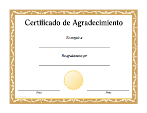 certificados de agradecimiento para imprimir