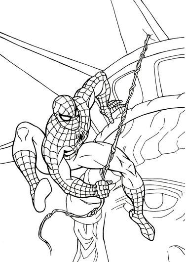 Dibujos de Spiderman para Imprimir