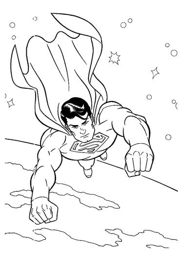 Dibujos de Superman para Imprimir