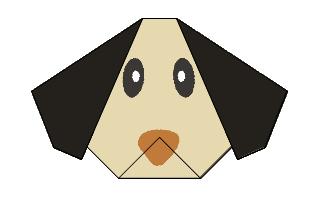 Origami Perro