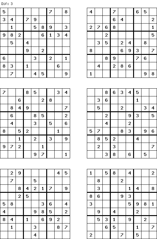 Sudoku X para imprimir nivel fácil. Juego Sudoku para descargar