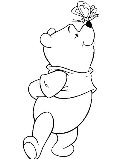 Dibujos de Winnie the Pooh - Para Imprimir Gratis 
